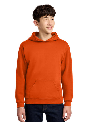Jerzees® - Youth NuBlend® Pullover Hooded Sweatshirt.  996Y - Burnt Orange | Jerzees