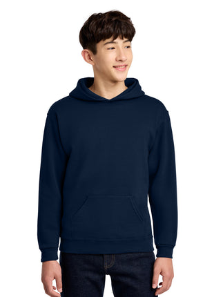Jerzees® - Youth NuBlend® Pullover Hooded Sweatshirt.  996Y - J. Navy | Jerzees