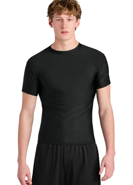 A4 Compression Short Sleeve Tee A4N3130 - Black | A4
