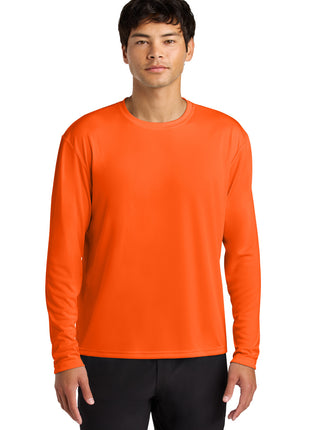 A4 Cooling Performance Long Sleeve Tee A4N3165 - Safety Orange | A4
