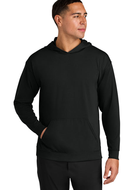 A4 Softek Long Sleeve Hooded Tee A4N3528 - Black | A4