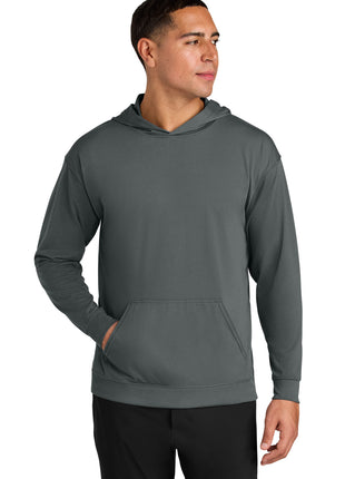 A4 Softek Long Sleeve Hooded Tee A4N3528 - Graphite | A4