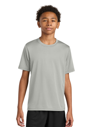A4 Youth Cooling Performance Short Sleeve Tee A4NB3142 - Silver | A4