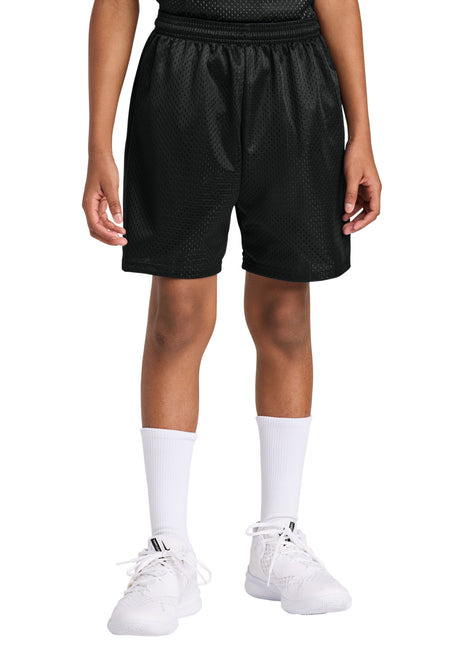 A4 Youth Sprint 6" Mesh Short A4NB5301 - Black | A4