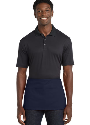 Port Authority® Waist Apron with Pockets.  A515 - Navy | Port Authority