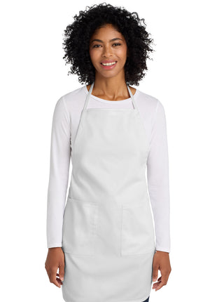 Port Authority® Full-Length Apron.  A520 - White | Port Authority