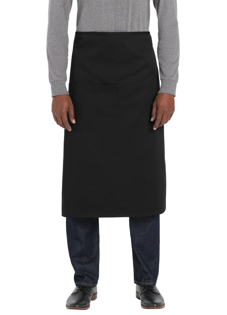 Port Authority® Easy Care Full Bistro Apron with Stain Release. A701 - Black | Port Authority