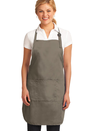 Port Authority® Easy Care Full-Length Apron with Stain Release. A703 - Khaki | Port Authority