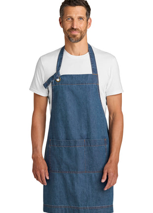Port Authority® Signature Denim Apron A901 - Medium Denim | Port Authority