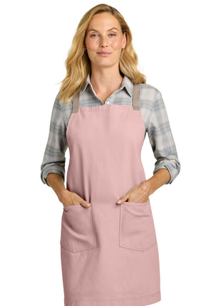 Port Authority®  Signature Heavy Twill Crossback Apron A902 - Rose Quartz | Port Authority
