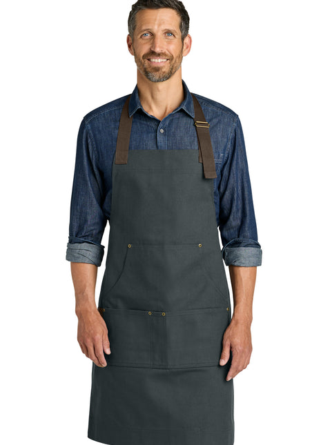 Port Authority® Signature Workwear Apron A903 - Charcoal | Port Authority