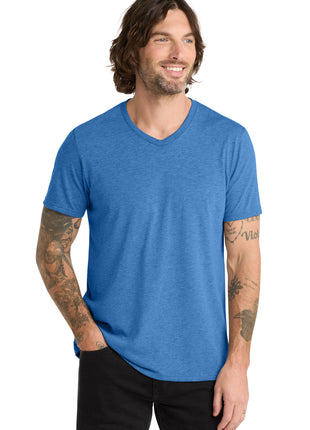 Allmade ® Unisex Tri-Blend V-Neck Tee AL2014 - Azure Blue | AllMade