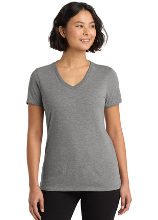 Allmade ® Women's Tri-Blend V-Neck Tee AL2018 - Aluminum Grey | AllMade