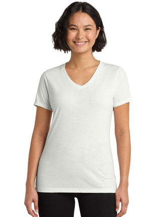 Allmade ® Women's Tri-Blend V-Neck Tee AL2018 - Fairly White | AllMade
