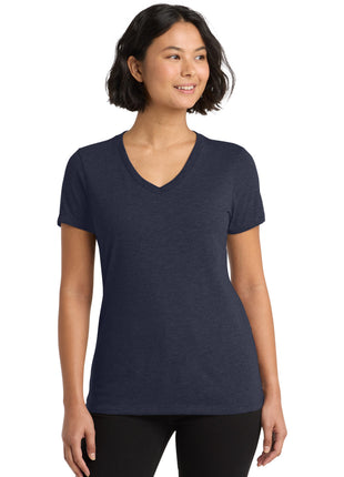 Allmade ® Women's Tri-Blend V-Neck Tee AL2018 - Night Sky Navy | AllMade