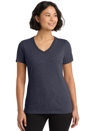 Allmade ® Women's Tri-Blend V-Neck Tee AL2018 - Rebel Blue | AllMade