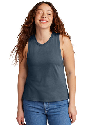 Allmade® Women's Tri-Blend Muscle Tank AL2020 - Rebel Blue | AllMade
