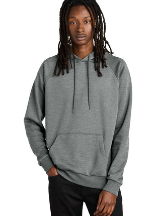 Allmade® Unisex Organic CVC Fleece Pullover Hoodie AL5000 - Aluminum Grey Heather | AllMade