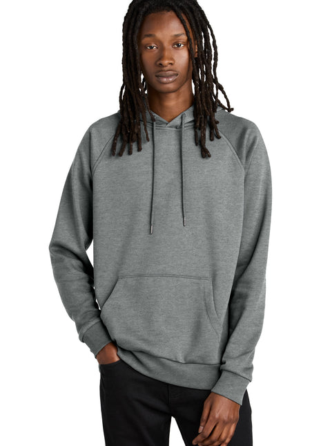 Allmade® Unisex Organic CVC Fleece Pullover Hoodie AL5000 - Aluminum Grey Heather | AllMade