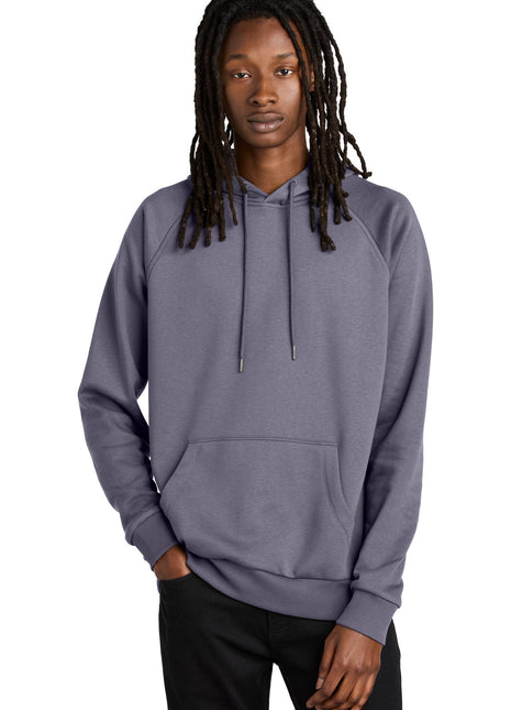 Allmade® Unisex Organic CVC Fleece Pullover Hoodie AL5000 - Cosmic Purple | AllMade