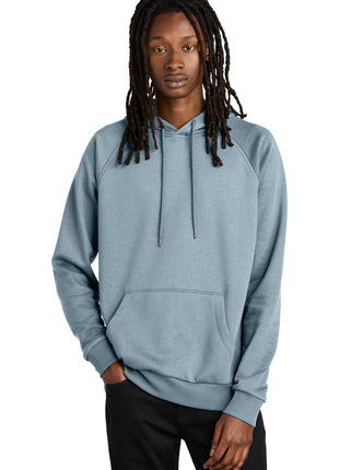 Allmade® Unisex Organic CVC Fleece Pullover Hoodie AL5000 - I Like You Blue | AllMade
