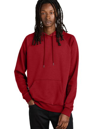 Allmade® Unisex Organic CVC Fleece Pullover Hoodie AL5000 - Revolution Red | AllMade