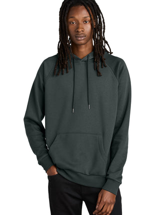 Allmade® Unisex Organic CVC Fleece Pullover Hoodie AL5000 - Terrain Grey | AllMade