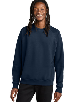 Allmade® Unisex Organic CVC Fleece Crewneck Sweatshirt AL5004 - Rebel Blue | AllMade