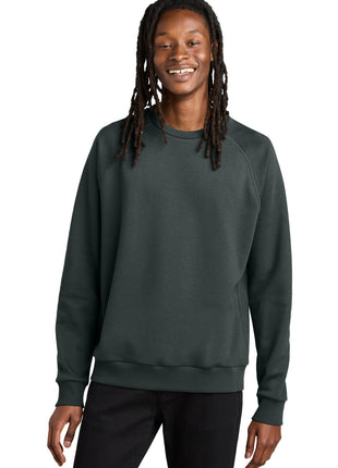 Allmade® Unisex Organic CVC Fleece Crewneck Sweatshirt AL5004 - Terrain Grey | AllMade