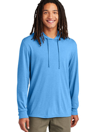 Allmade® Unisex Tri-Blend Hoodie Tee AL6003 - Azure Blue | AllMade