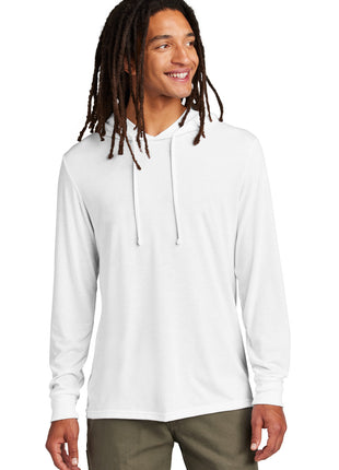 Allmade® Unisex Tri-Blend Hoodie Tee AL6003 - Bright White | AllMade