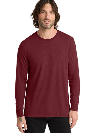 Allmade ® Unisex Tri-Blend Long Sleeve Tee AL6004 - Vino Red | AllMade