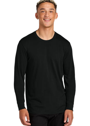 Allmade® Unisex Long Sleeve Organic Cotton Tee AL6104 - Deep Black | AllMade
