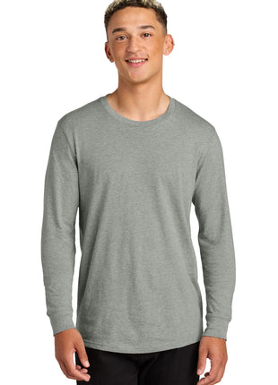 Allmade® Unisex Long Sleeve Organic Cotton Tee AL6104 - Granite Grey Heather | AllMade