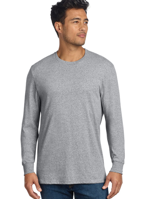 Allmade® Unisex Long Sleeve Recycled Blend Tee AL6204 - Remade Gray Heather | AllMade
