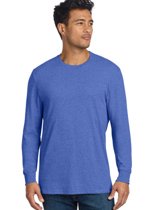 Allmade® Unisex Long Sleeve Recycled Blend Tee AL6204 - Reused Royal Heather | AllMade