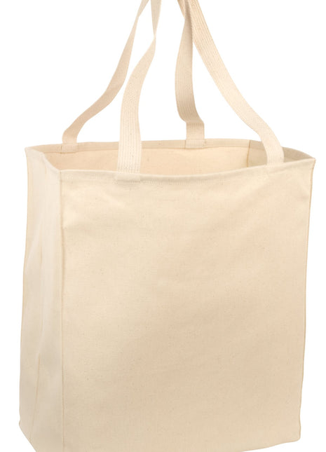 Port Authority® Ideal Twill Over-the-Shoulder Grocery Tote. B110 - Natural | Port Authority