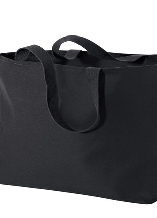 Port Authority® - Ideal Twill Jumbo Tote.  B300 - Black | Port Authority