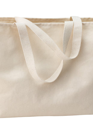 Port Authority® - Ideal Twill Jumbo Tote.  B300 - Natural | Port Authority