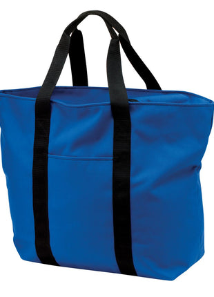 Port Authority® All-Purpose Tote.  B5000 - Royal/ Black | Port Authority