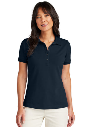 Brooks Brothers® Women's Pima Cotton Pique Polo BB18201 - Navy Blazer | Brooks Brothers