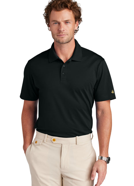 Brooks Brothers® Mesh Pique Performance Polo BB18220 - Deep Black | Brooks Brothers