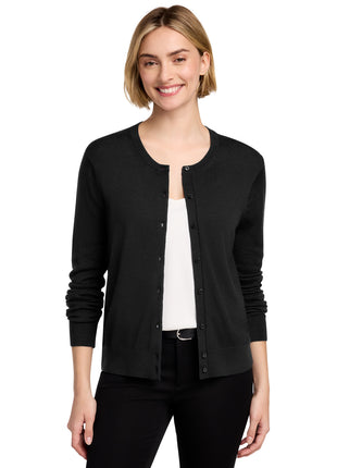 Brooks Brothers® Women's Washable Merino Cardigan Sweater BB18413 - Deep Black | Brooks Brothers