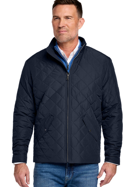 Brooks Brothers® Quilted Jacket BB18600 - Night Navy | Brooks Brothers