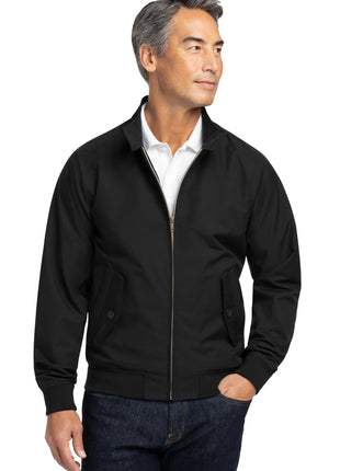 Brooks Brothers® Bomber Jacket BB18604 - Deep Black | Brooks Brothers