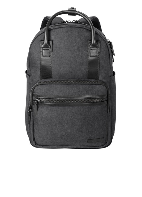 Brooks Brothers® Grant Dual-Handle Backpack BB18821 - Heather Grey | Brooks Brothers