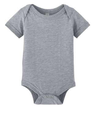 BELLA+CANVAS® Infant Jersey Short Sleeve One Piece BC100B - Athletic Heather | Bella + Canvas