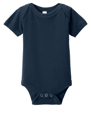 BELLA+CANVAS® Infant Jersey Short Sleeve One Piece BC100B - Navy | Bella + Canvas