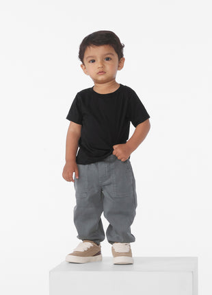 BELLA+CANVAS® Infant Jersey Short Sleeve Tee BC3001B - Black | Bella + Canvas