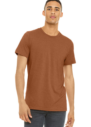 BELLA+CANVAS ® Unisex Heather CVC Short Sleeve Tee. BC3001CVC - Heather Autumn | Bella + Canvas